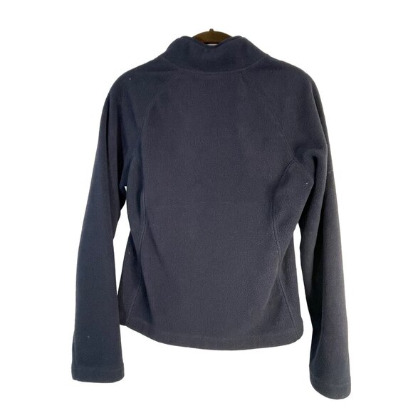 merona zip up sweat shirt long sleeve pockets blue polyeter collar size xs READ - Picture 1 of 5